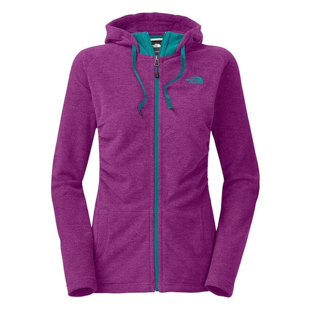 The North Face Women's Mezzaluna Hoodie Small raspberry purple